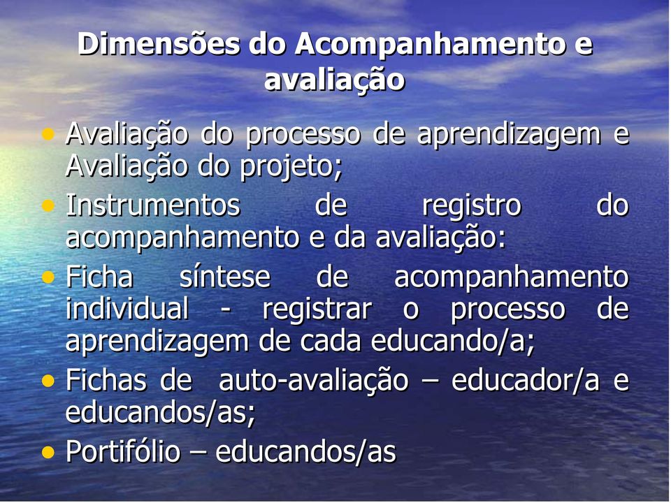 Ficha síntese de acompanhamento individual - registrar o processo de aprendizagem de