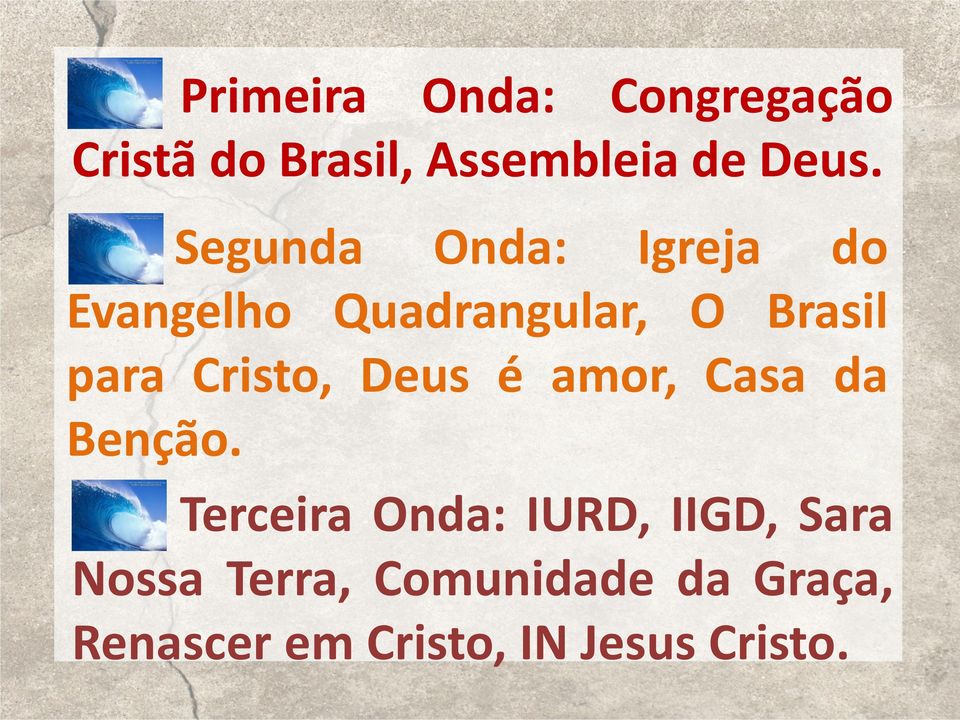 Cristo, Deus é amor, Casa da Benção.