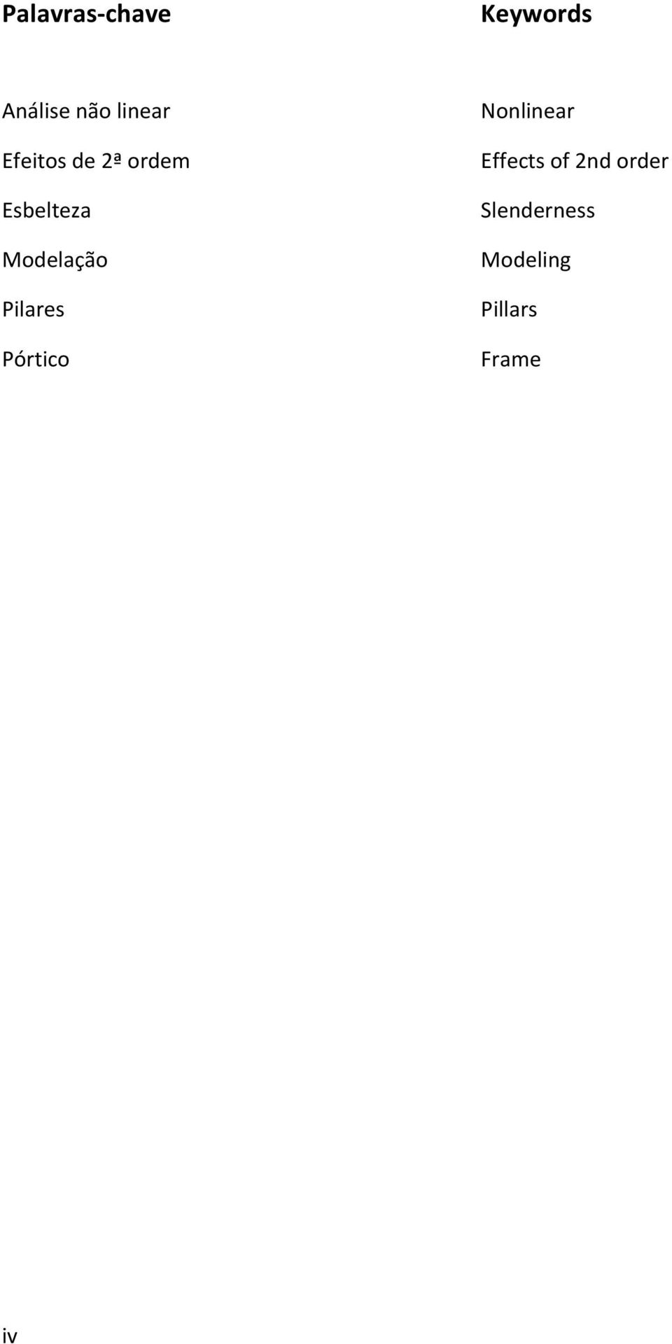 Modelação Pilares Pórtico Nonlinear