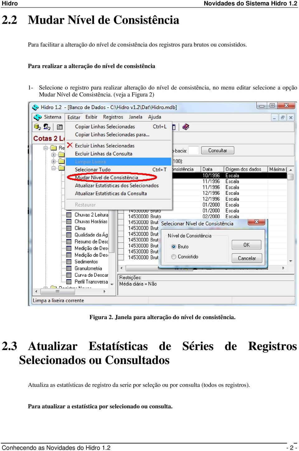 Nível de Consistência. (veja a Figura 2)