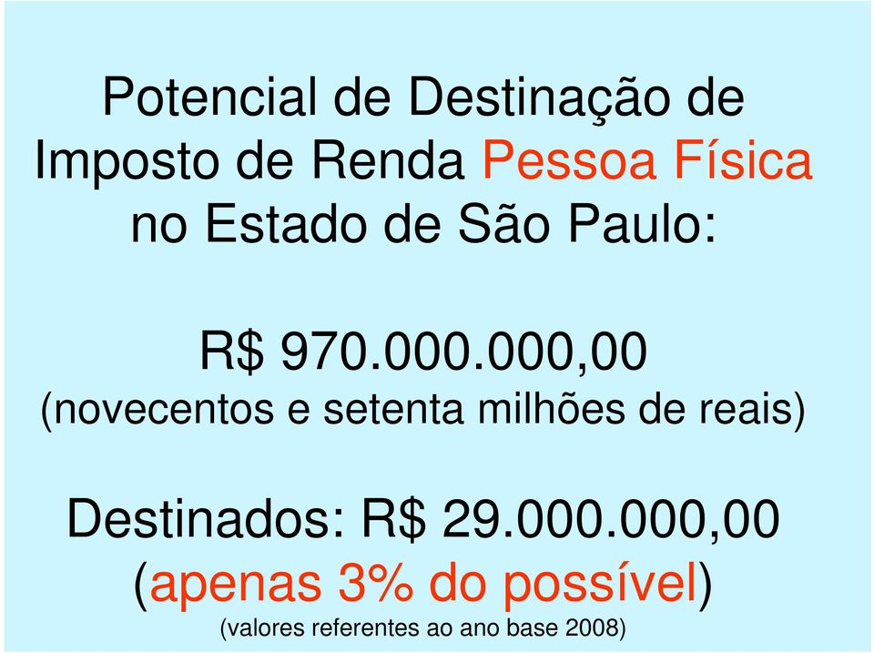 000,00 (novecentos e setenta milhões de reais)