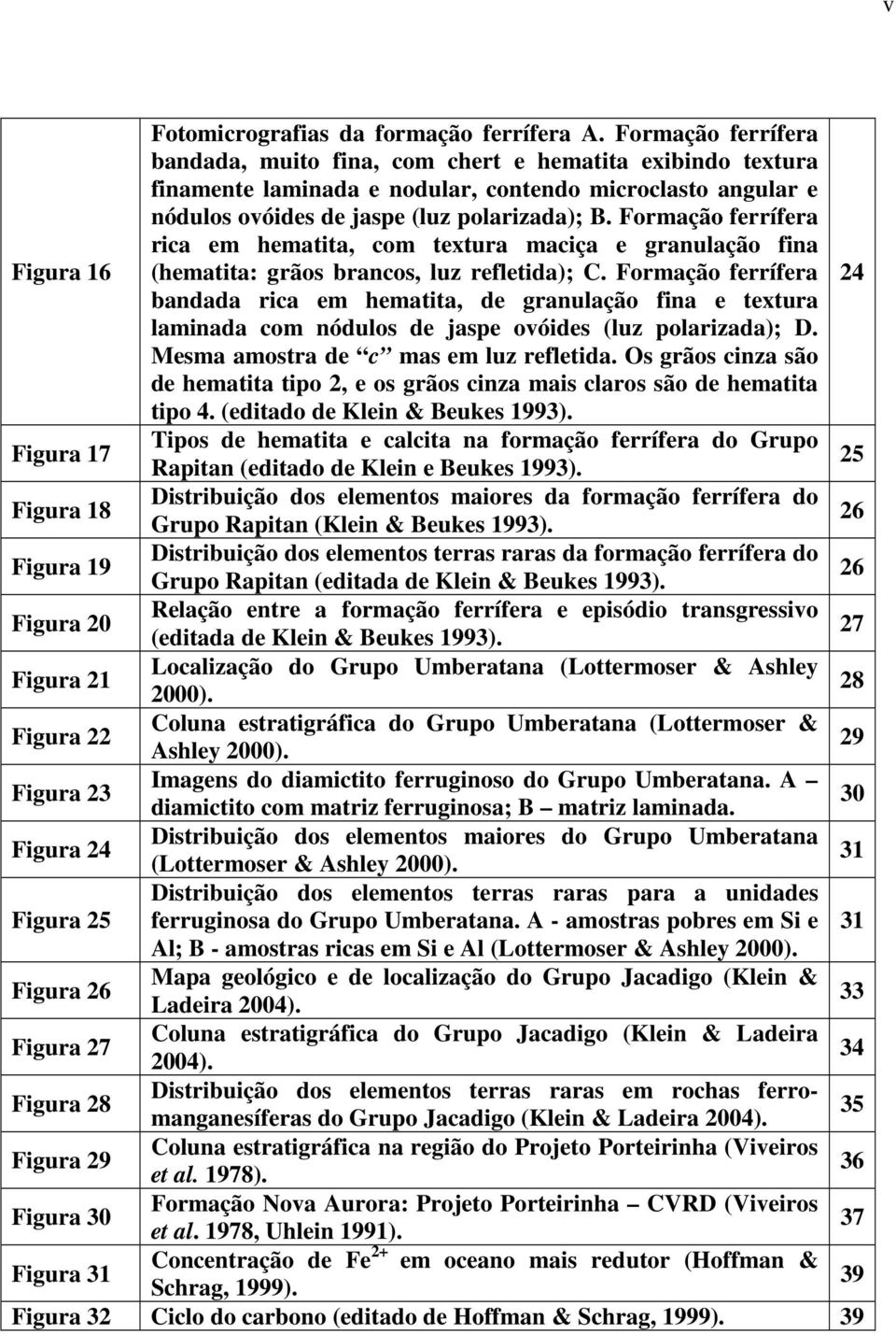 Formação ferrífera rica em hematita, com textura maciça e granulação fina (hematita: grãos brancos, luz refletida); C.