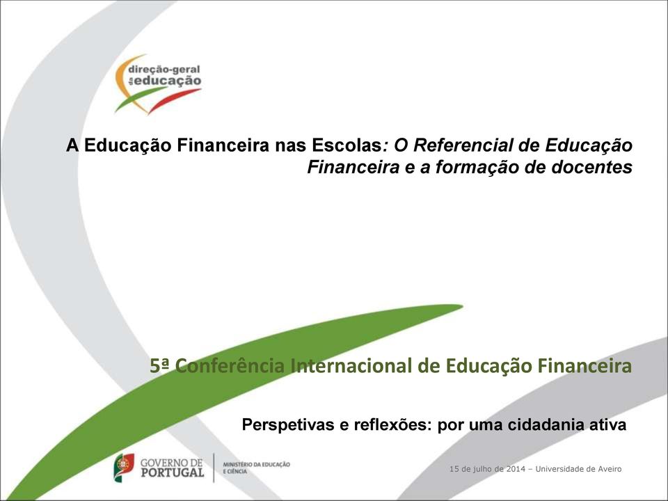 5ª Conferência Internacional de Educação