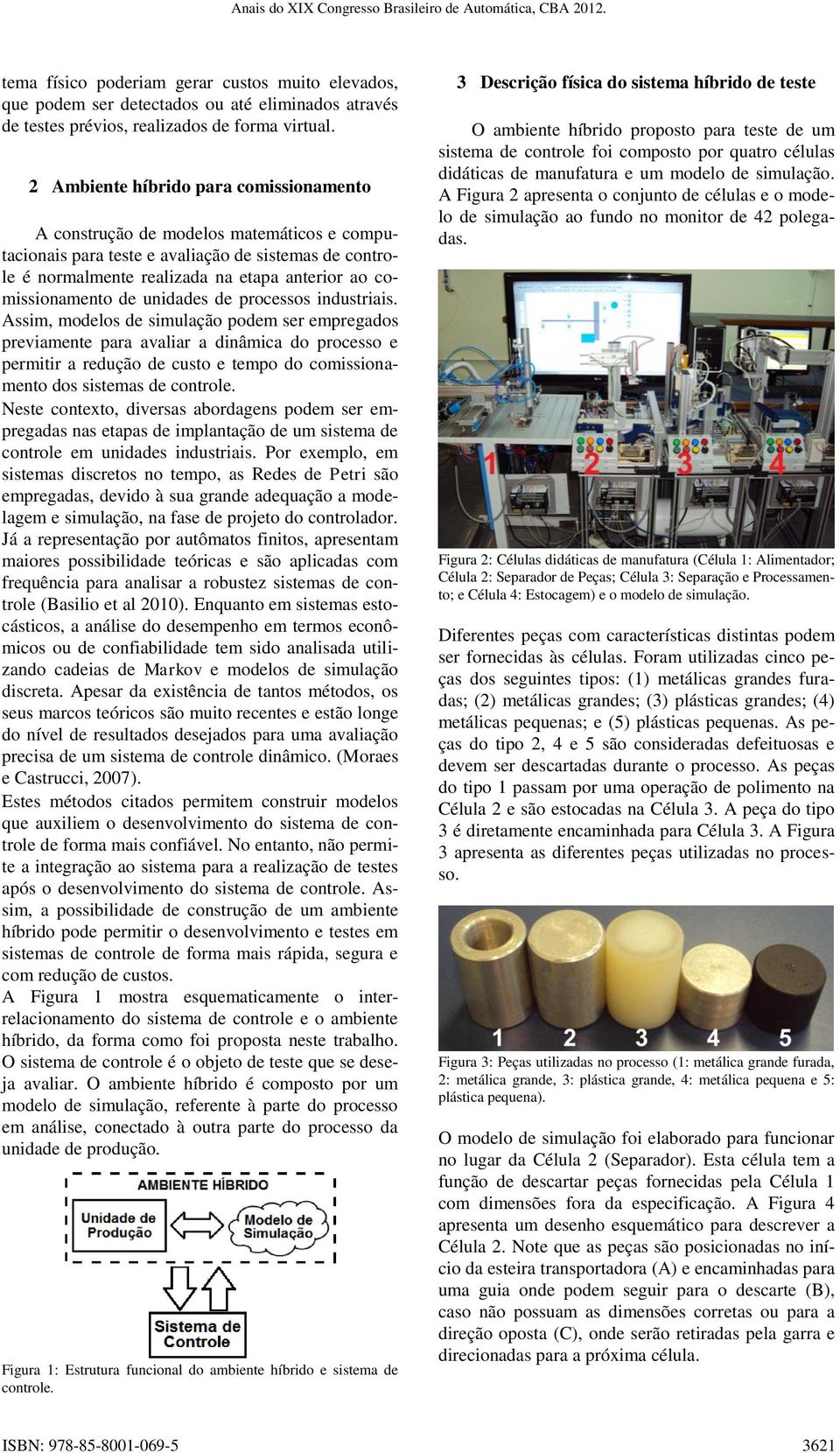 comissionamento de unidades de processos industriais.