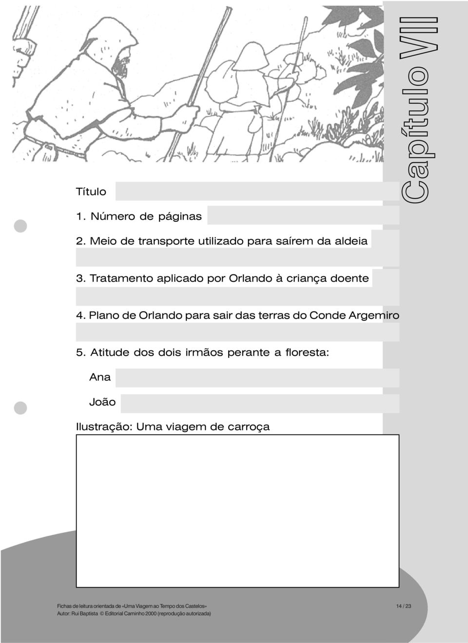 Plano de Orlando para sair das terras do Conde Argemiro 5.