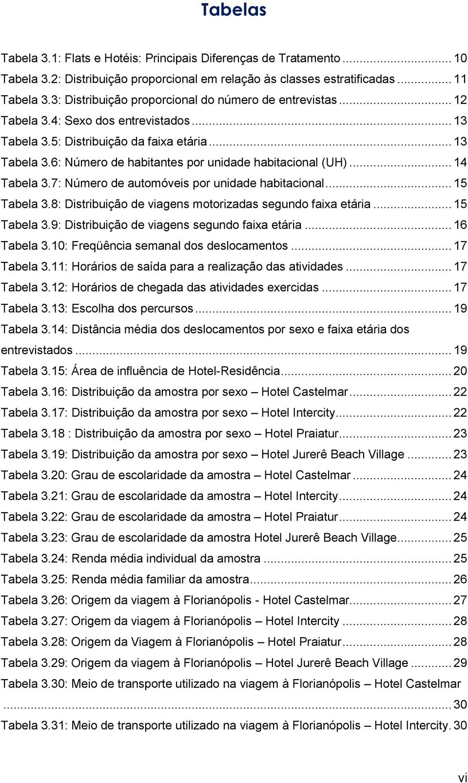 .. 14 Tabela 3.7: Número de automóveis por unidade habitacional... 15 Tabela 3.8: Distribuição de viagens motorizadas segundo faixa etária... 15 Tabela 3.9: Distribuição de viagens segundo faixa etária.