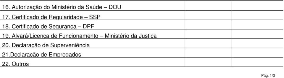 Certificado de Segurança DPF 19.