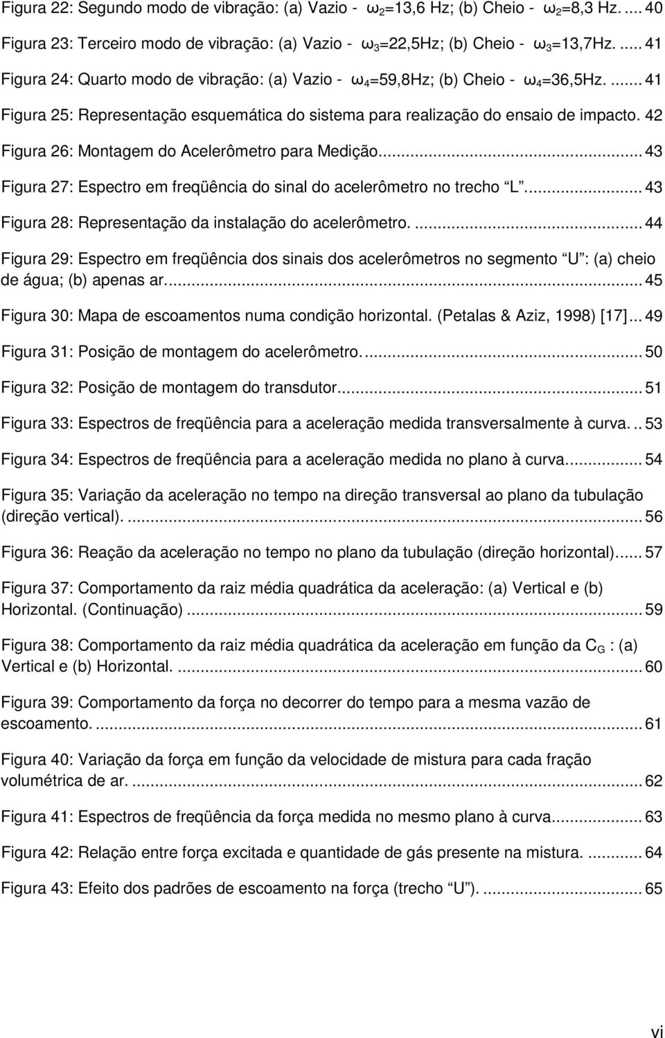 42 Figura 26: Montagem do Acelerômetro para Medição.... 43 Figura 27: Espectro em freqüência do sinal do acelerômetro no trecho L... 43 Figura 28: Representação da instalação do acelerômetro.