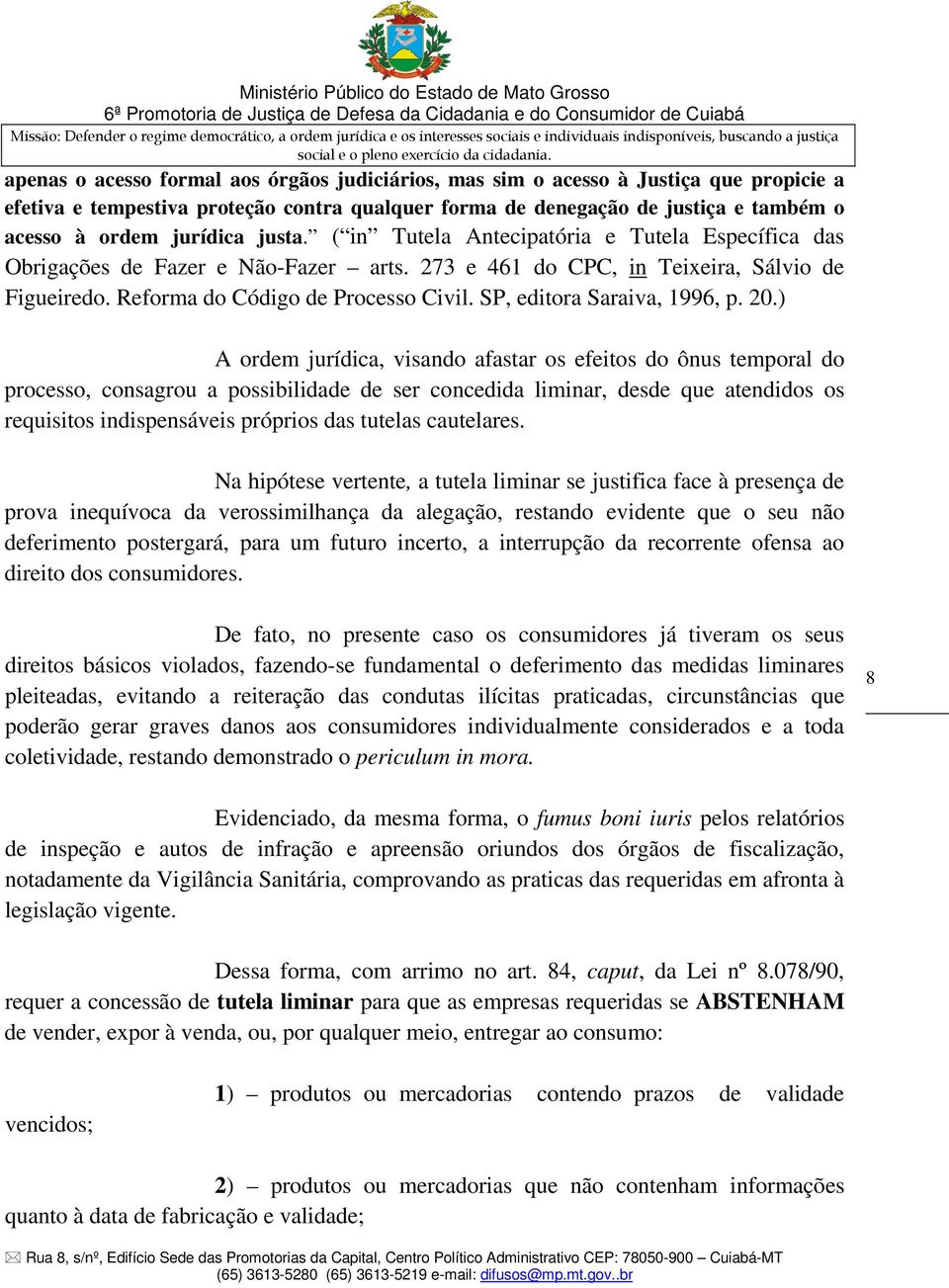 SP, editora Saraiva, 1996, p. 20.