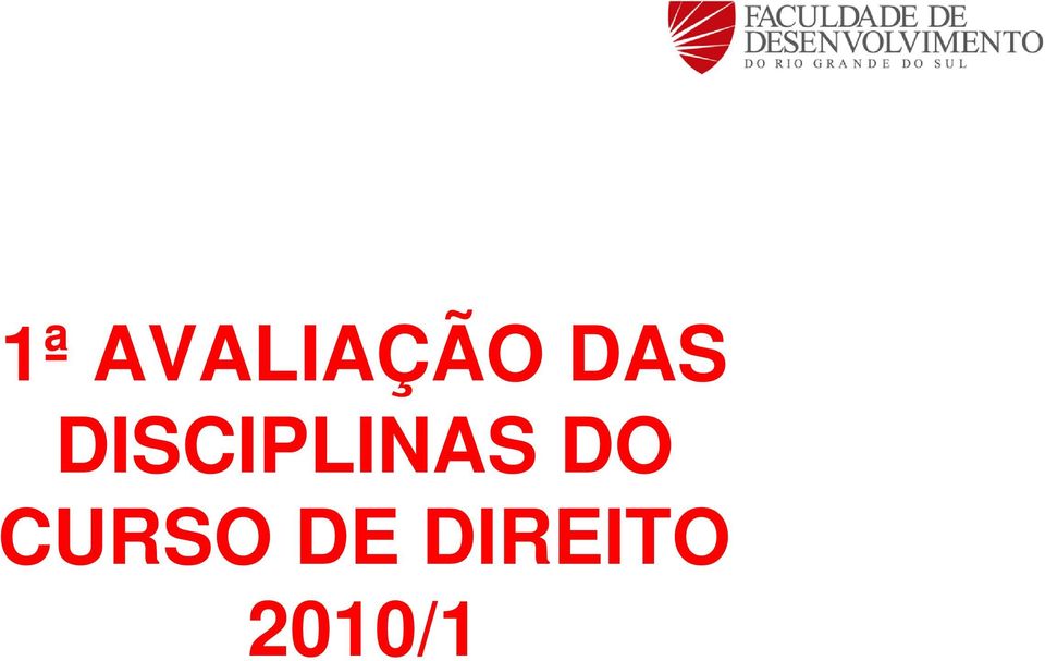 DISCIPLINAS