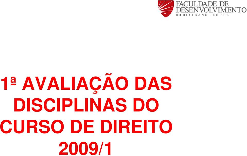 DISCIPLINAS