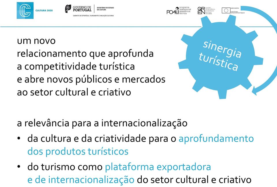 internacionalização da cultura e da criatividade para o aprofundamento dos produtos