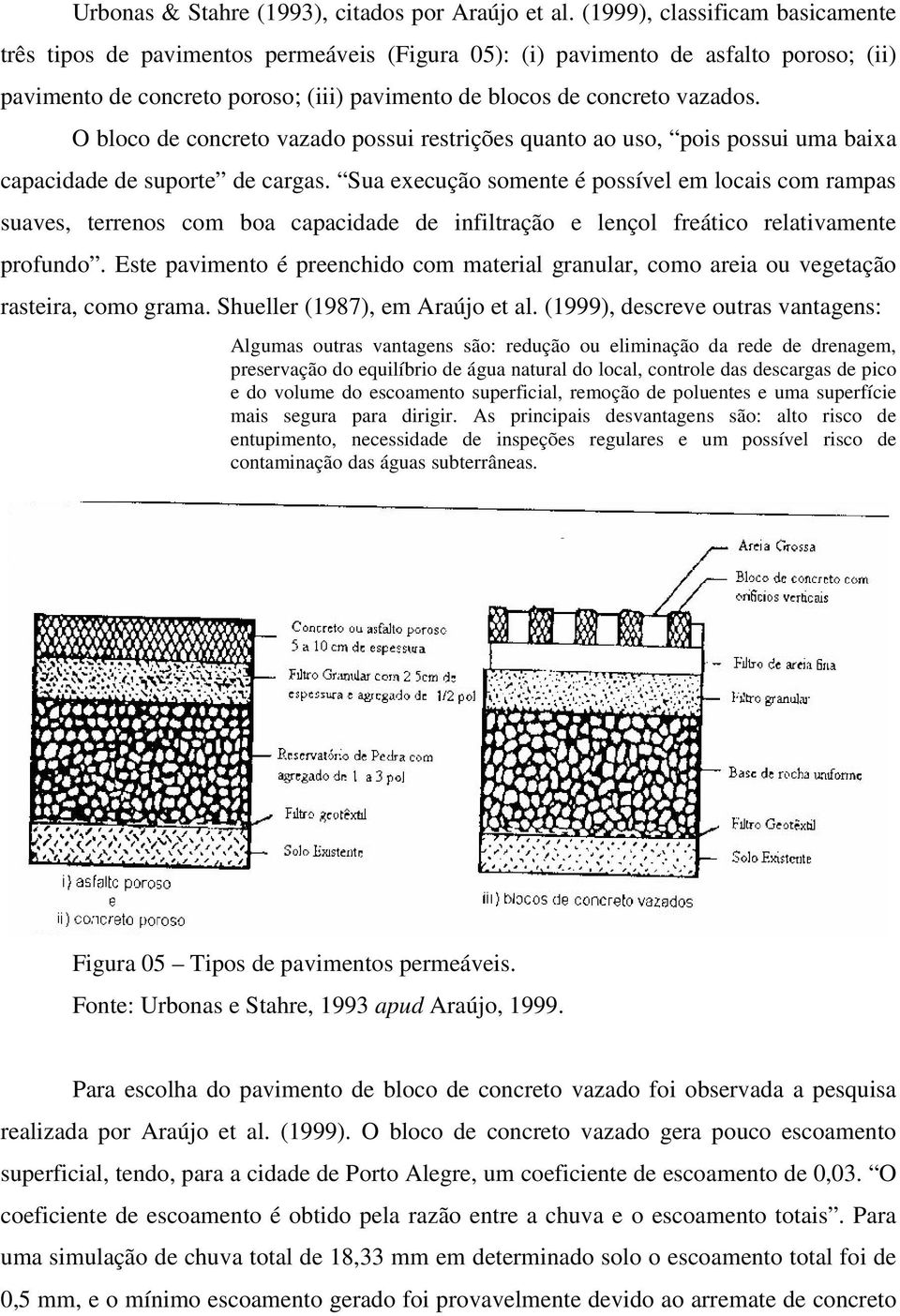 O bloco de concreto vazado possui restrições quanto ao uso, pois possui uma baixa capacidade de suporte de cargas.