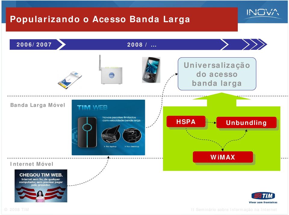 .. Universalização do acesso banda larga