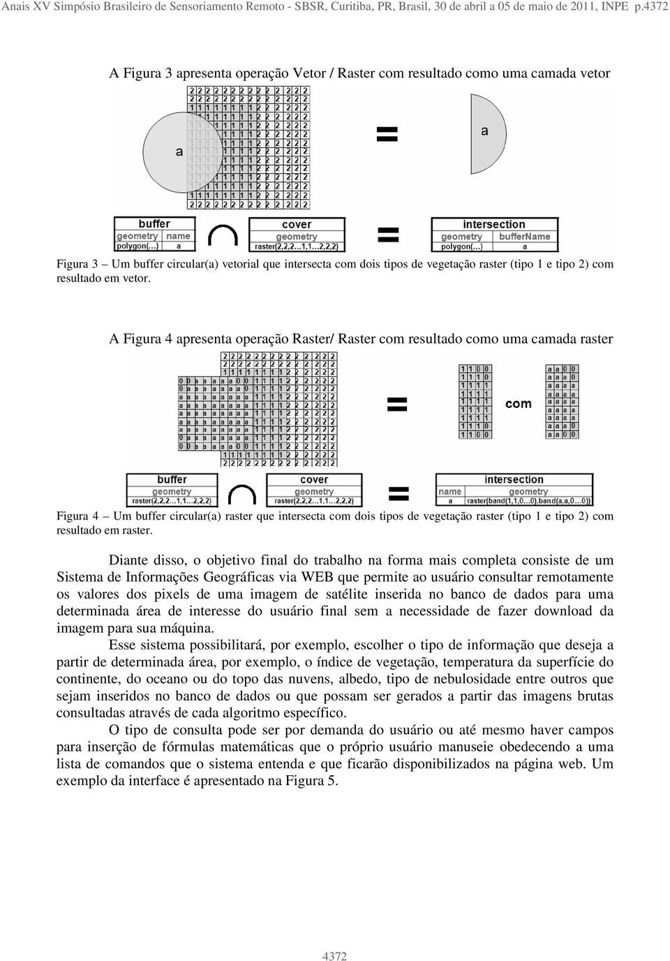 resultado em vetor.