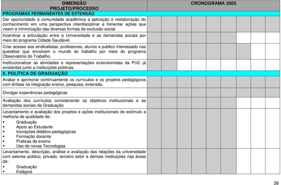 Criar acesso aos sindicalistas, professores, alunos e publico interessado nas questões que envolvem o mundo do trabalho por meio do programa Observatório do Trabalho.