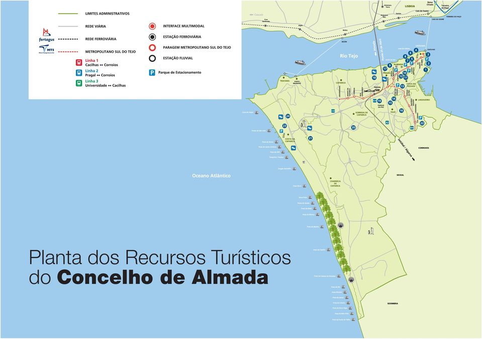 Concelho de Almada Planta dos