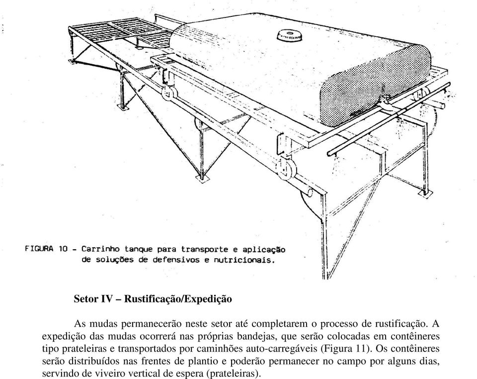 transportados por caminhões auto-carregáveis (Figura 11).