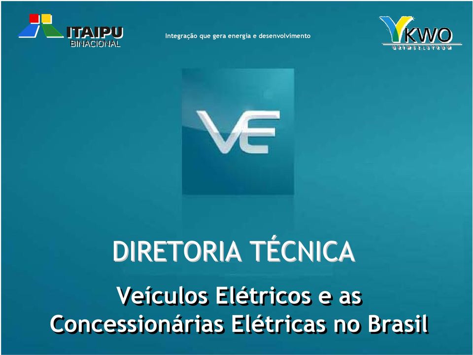 TÉCNICAT Veículos Elétricos e