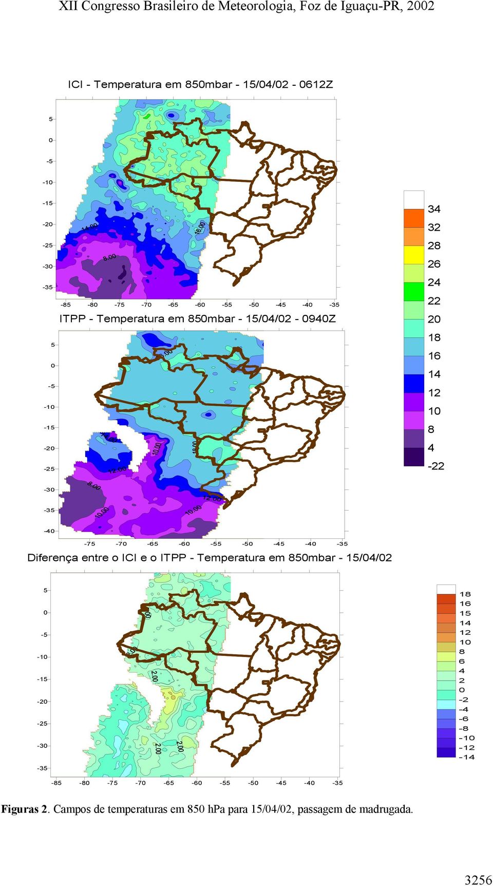 -6-6 - - -3 Diferença entre o ICI e o ITPP - Temperatura em mbar - 1//2-3 -3 1 1 1 1 6 2 - -6 - -