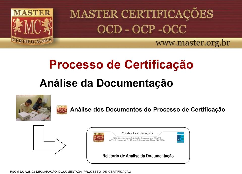 Processo de Certificação