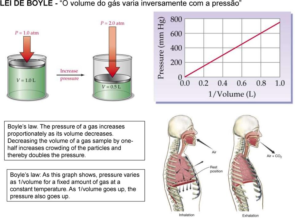 Decreasing the volume of a gas sample by onehalf increases crowding of the particles and thereby doubles