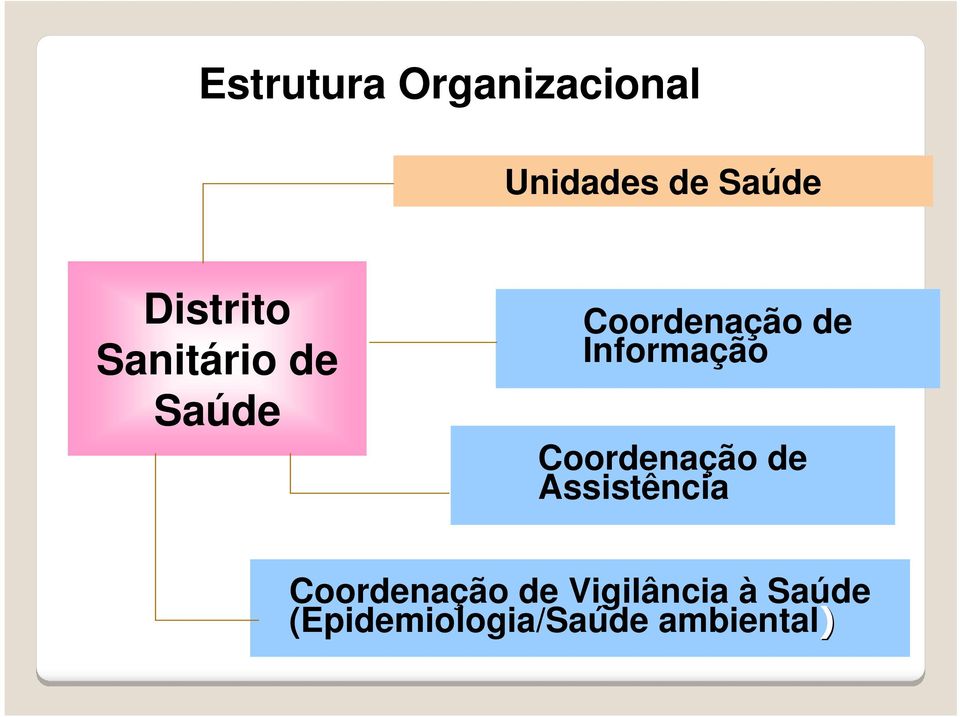 Informação Coordenação de Assistência