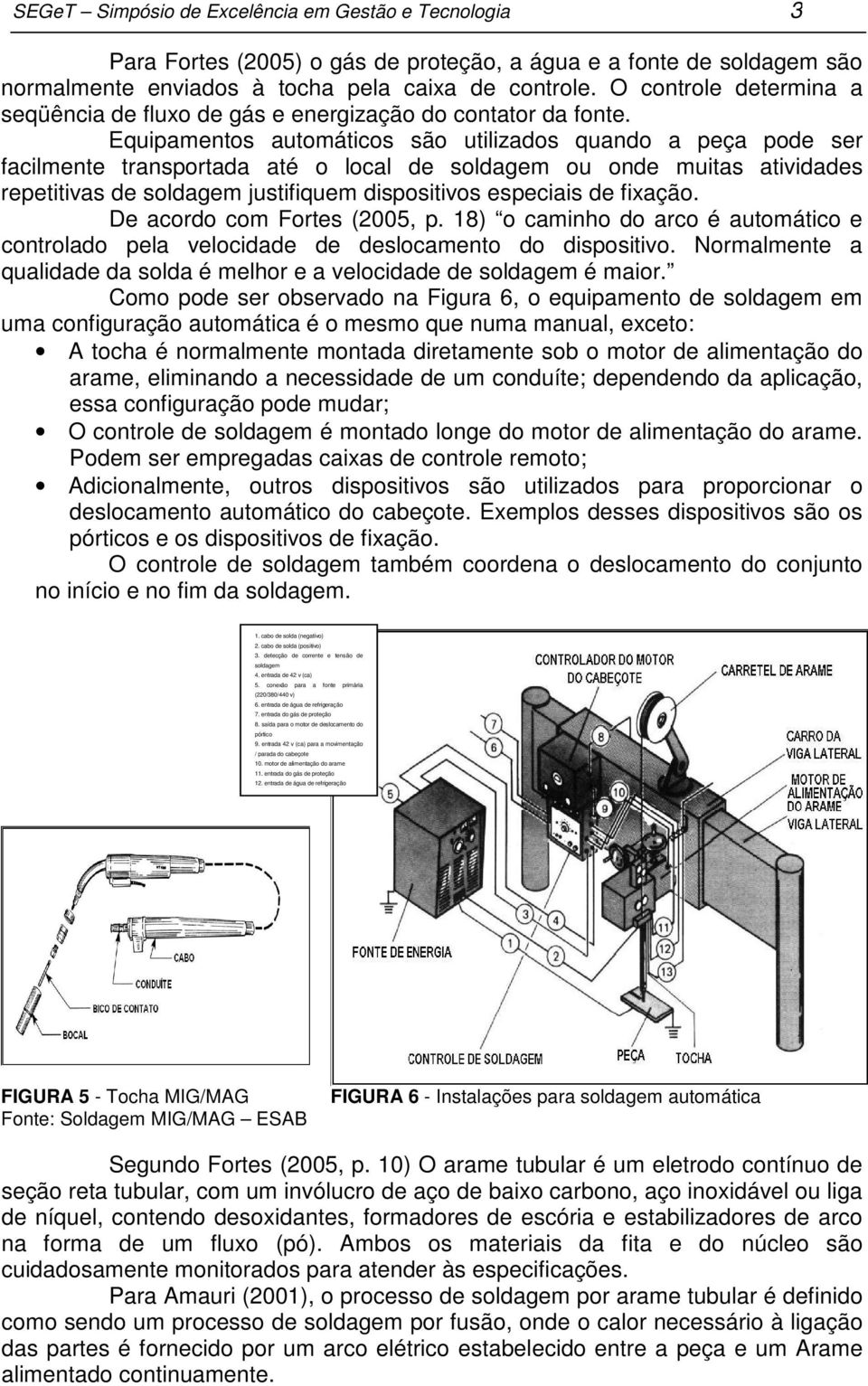 Equipamentos automáticos são utilizados quando a peça pode ser facilmente transportada até o local de soldagem ou onde muitas atividades repetitivas de soldagem justifiquem dispositivos especiais de