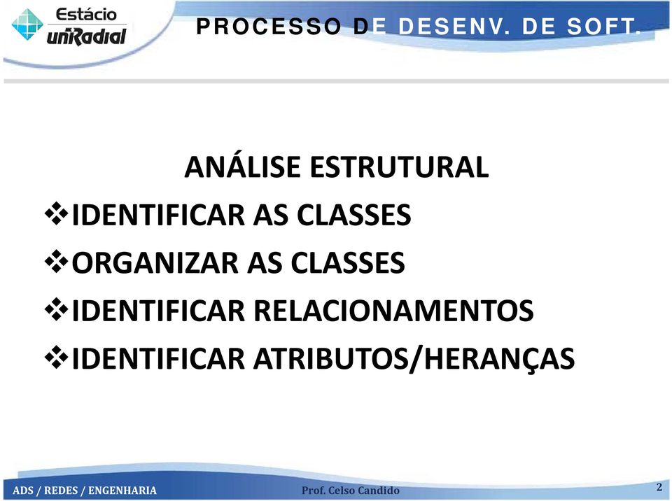 CLASSES IDENTIFICAR