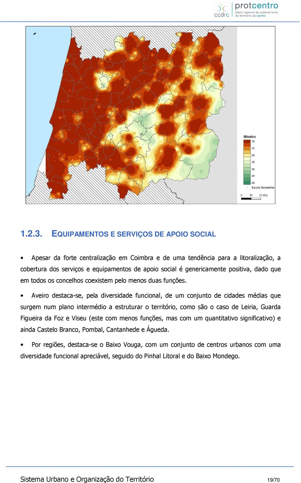 positiva, dado que em todos os concelhos coexistem pelo menos duas funções.