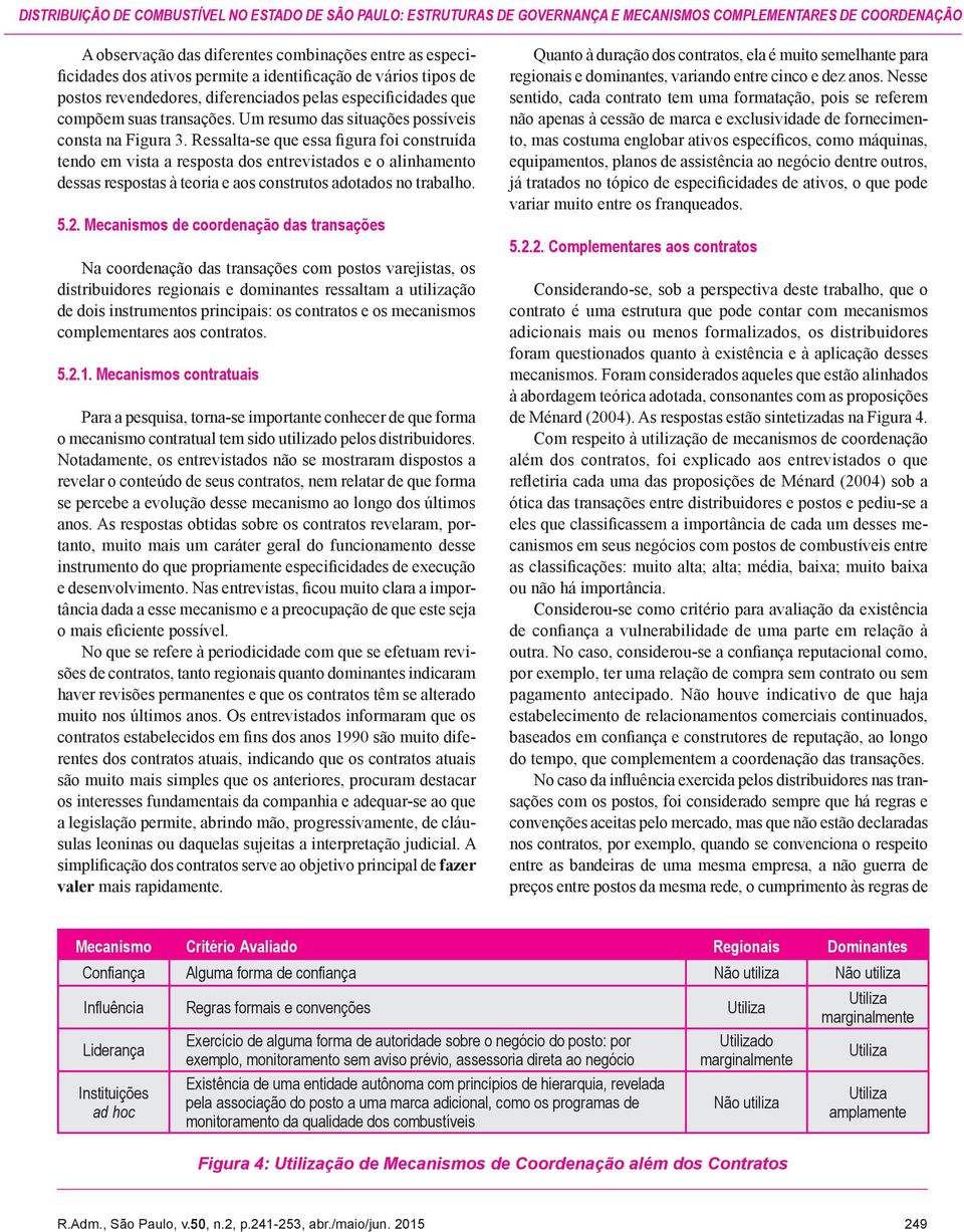 Ressalta-se que essa figura foi construída tendo em vista a resposta dos entrevistados e o alinhamento dessas respostas à teoria e aos construtos adotados no trabalho. 5.2.