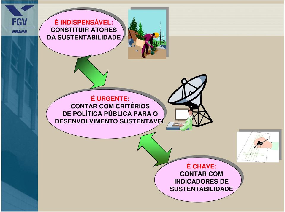 DE POLÍTICA PÚBLICA PARA O DESENVOLVIMENTO