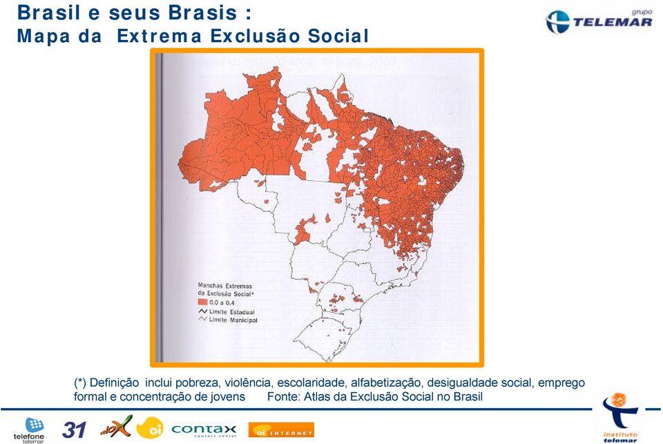 alfabetização, desigualdade social, emprego formal e