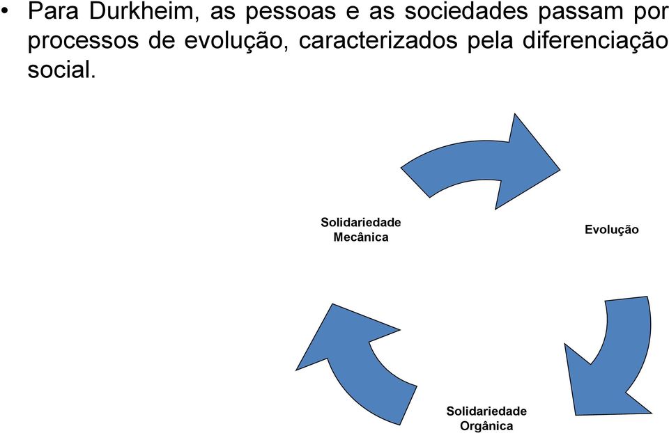 caracterizados pela diferenciação social.