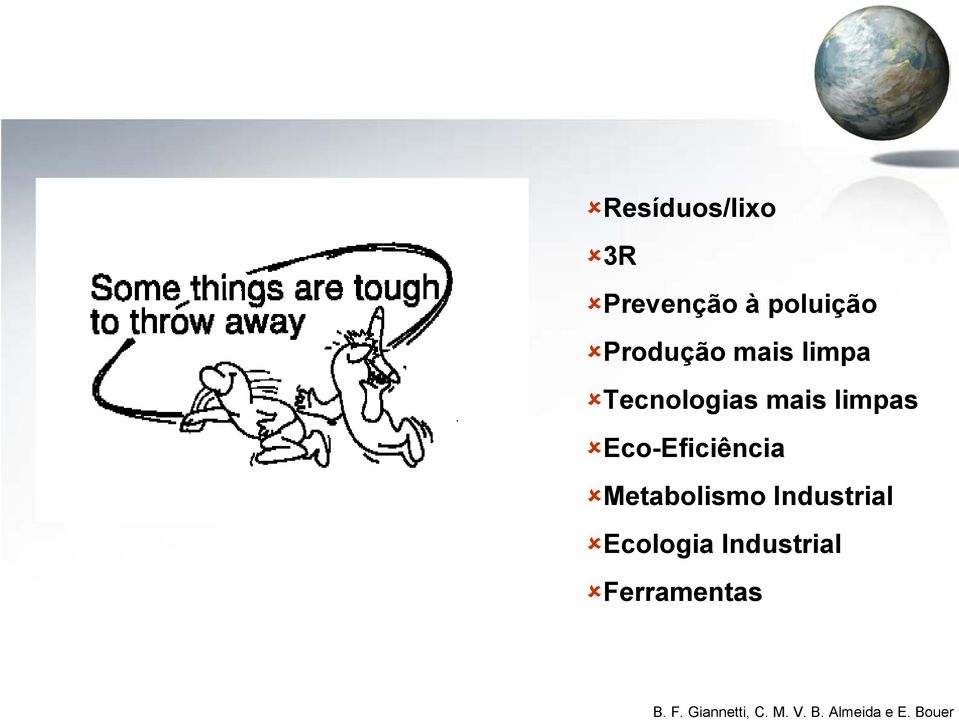 limpas Eco-Eficiência Metabolismo