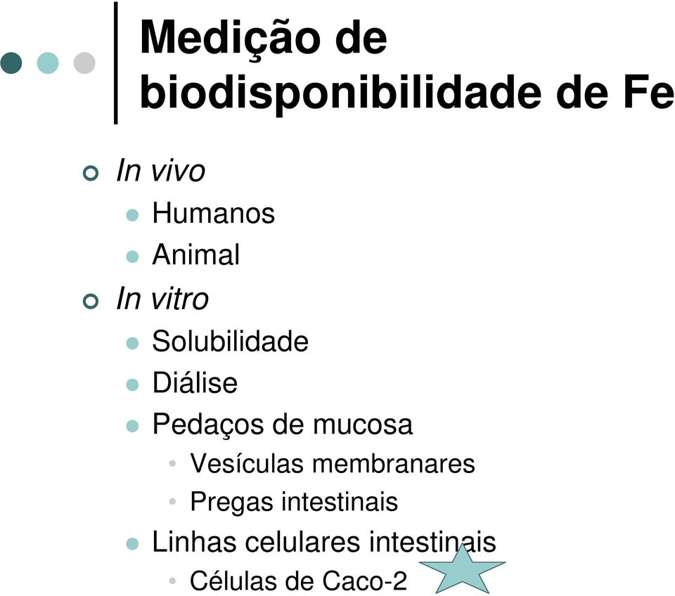 Pedaços de mucosa Vesículas membranares Pregas