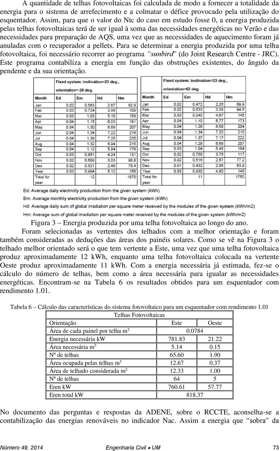 preparação de AQS, uma vez que as necessidades de aquecimento foram já anuladas com o recuperador a pellets.