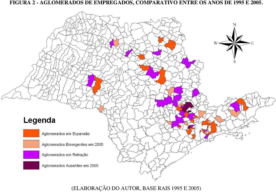 OS ANOS DE 1995 E 2005.