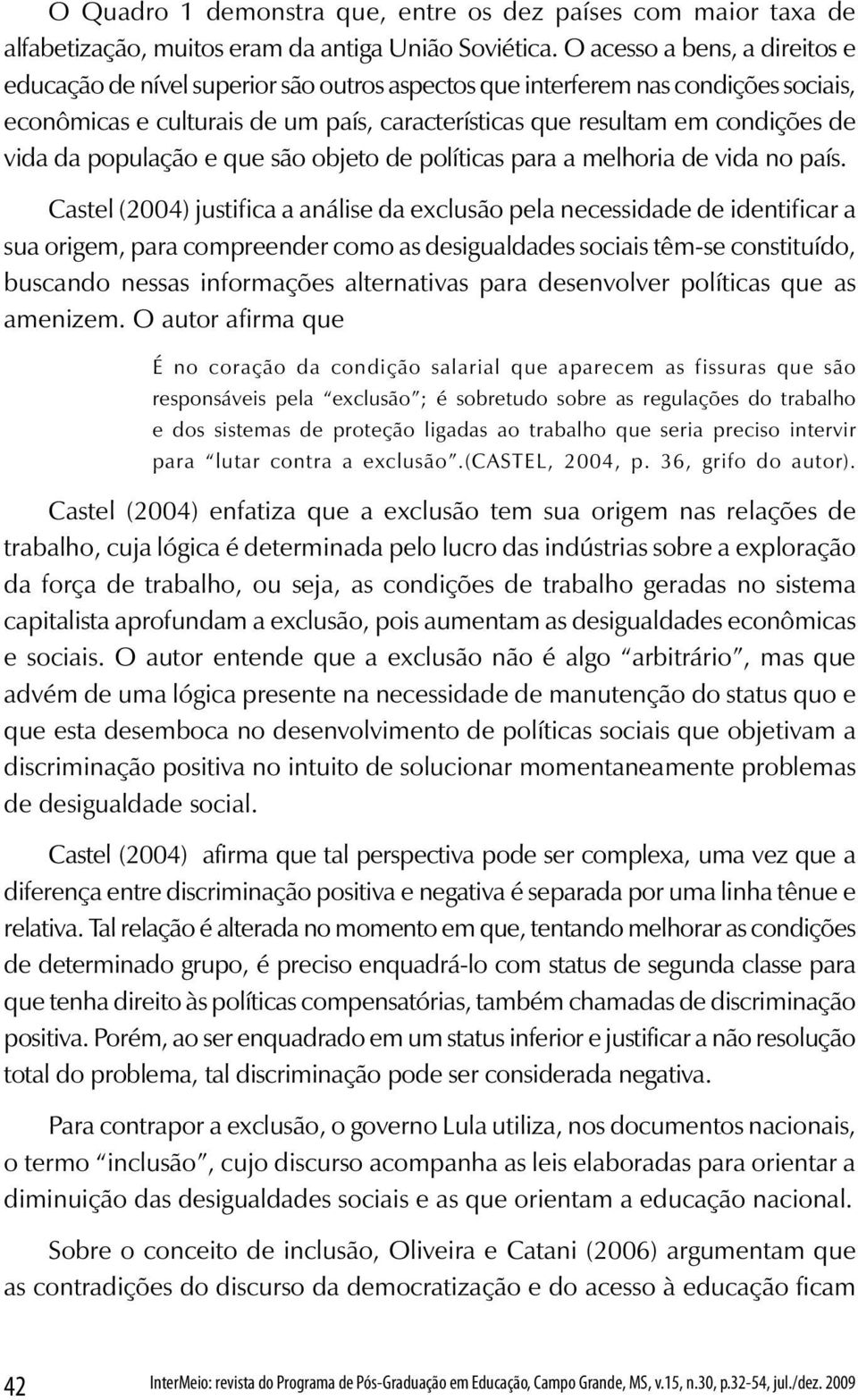 Educação, Campo Grande, MS, v.