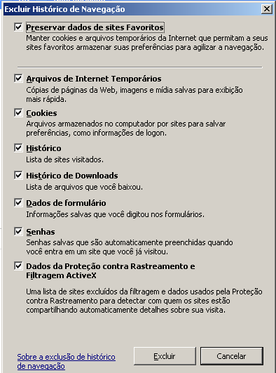 3 Tela de Conexão Bloqueada Caso você tente logar no sistema e se depare com a seguinte tela mostrada na figura, siga os passos abaixo de acordo com o navegador que você esteja usando. 3.