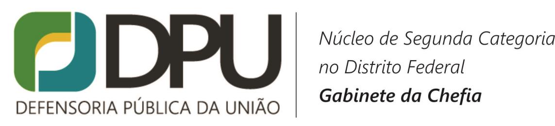 8.5. Após a classificação na prova discursiva, os candidatos serão encaminhados para entrevista na DPU/Segunda Categoria. 9. DOS RECURSOS 9.1.