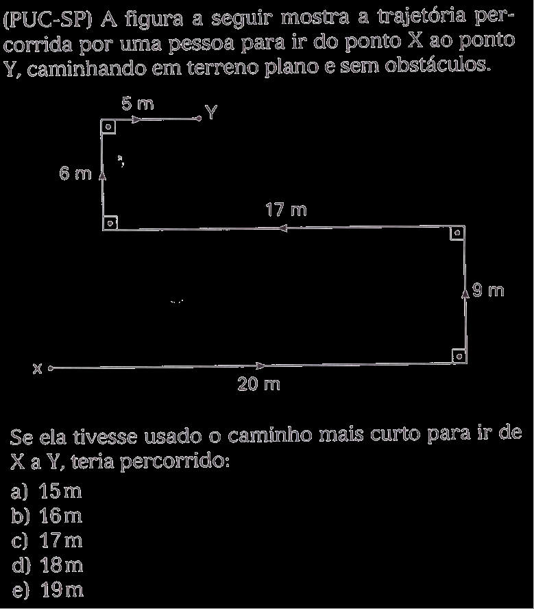 7) da EXERCÍCIOS DE AULA: 1- Na figura, a reta t é uma tangente exterior às circunferências de centros A e B e raios 17cm e 7cm, respectivamente.