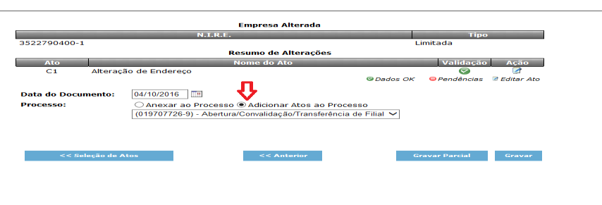 Quando se tratar de DOC1 e DOC2, geralmente quando se trata de informações de filiais, o cadastro deverá seguir com 1 capa.