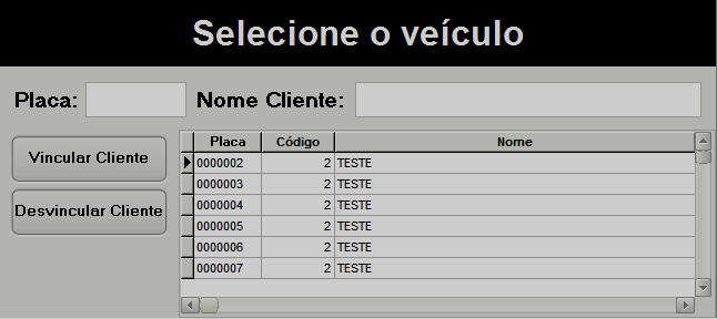 válvulas ou; Testes de sensores ou; Testes de bombas.