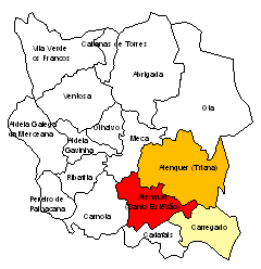 18 Concelho de Alenquer Freguesias com DANOS Freguesia Danos nos Edifícios - Alenquer Total c/ Sem Danos Ligeiros Moderados Severos Colapso danos Abrigada 1405 166 89 13 0 268 Aldeia Galega da