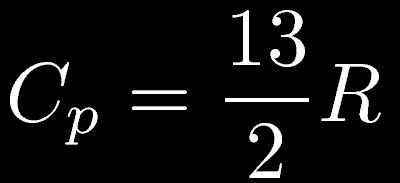 6.3 Equipartição da Energia Exemplo: CO2 Molécula linear Energia cinética translação: