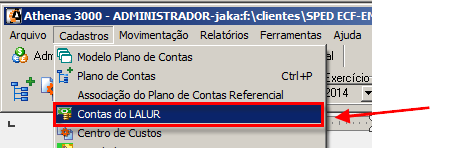 OBS.: O valor do custo calculado no Relatório acima tem que bater com os valores de custos mostrados na DRE conforme contas Referenciais.