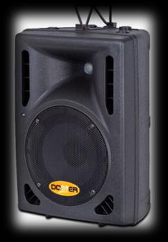 MC07 AKG mini Duplo Sem fio Ideal para DJ`s, e festas em locais pequenos como salões de condomínios ou com o máximo de 100 convidados. Combo 2 B Par de Caixas Cód.