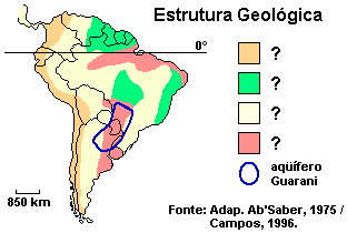 a) I - Cadeia orogênica do Terciário, com formação ligada à tectônica de placas. II - Área de sedimentação do Cenozoico, com depósitos fluviais.