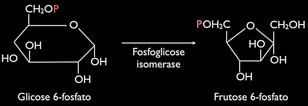 Reação de preparação: a frutose é uma molécula mais simétrica, a